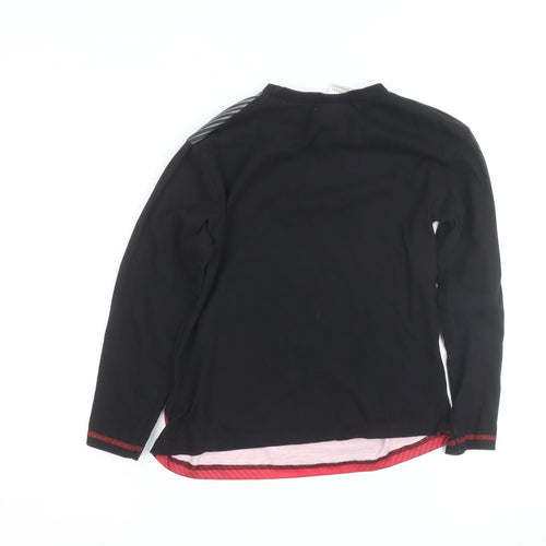 Manchester United Boys Red Long Sleeve Football T-Shirt 9-10 Years