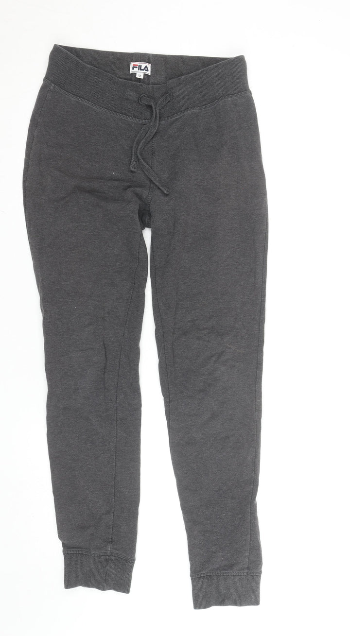 Fila Men’s Grey Jogger Sweatpants Medium Regular Fit