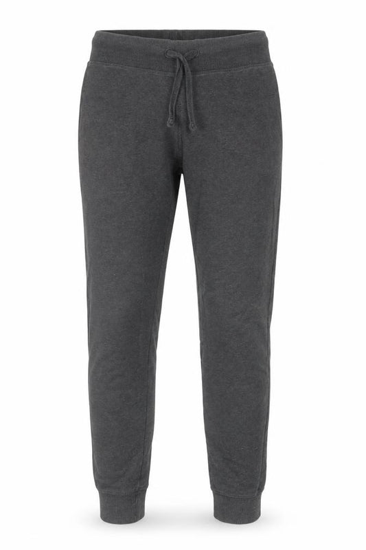 Front view of Fila Men’s Grey Jogger Sweatpants Medium Regular Fit