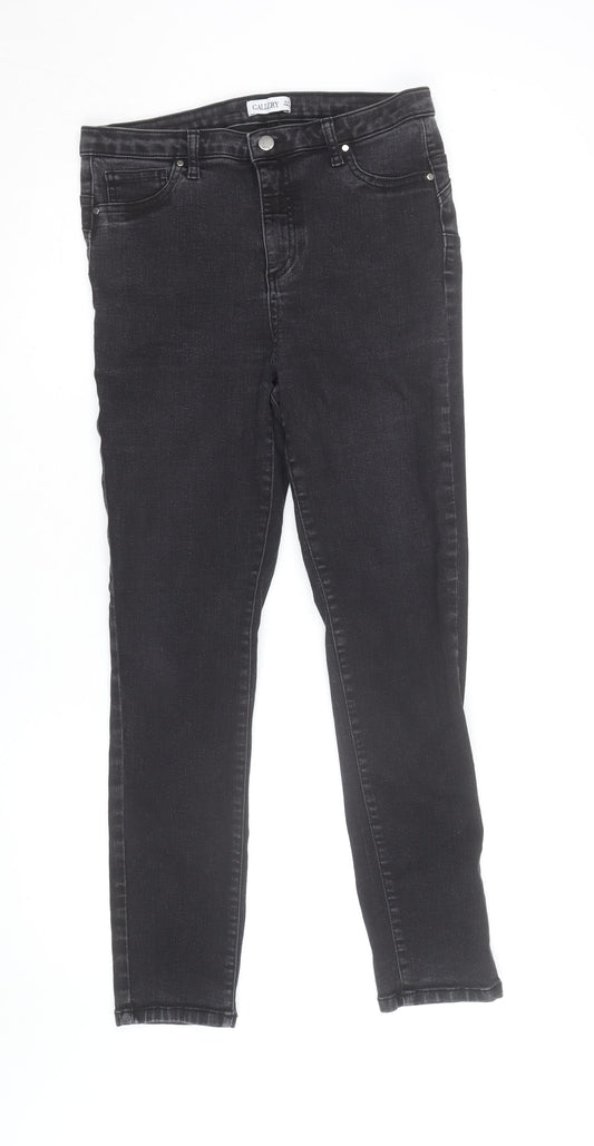 Gallery Women’s Black Size 14 Skinny Stretch Jeans