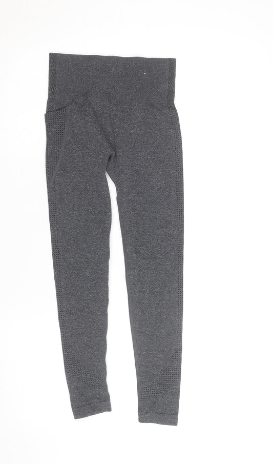 & Other Stories Women Grey S Seamless Gym Yoga Leggings