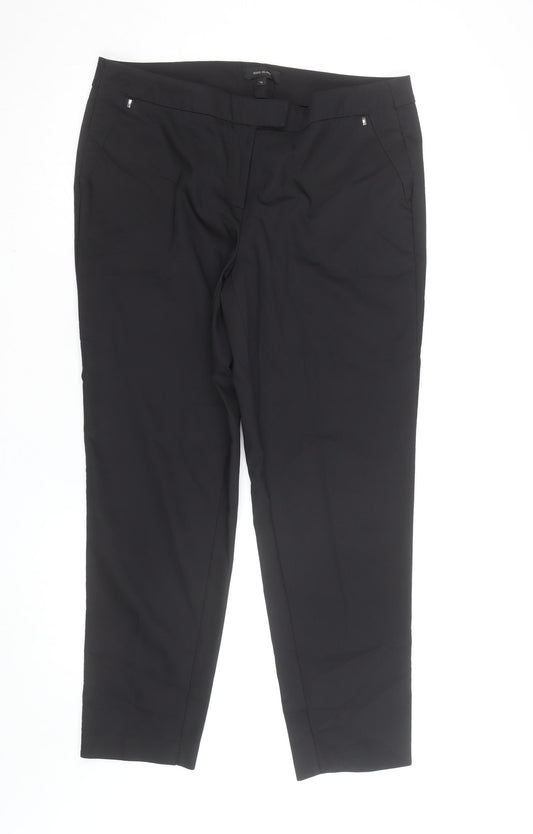 River Island Women’s Black Slim Fit Trousers Size 14