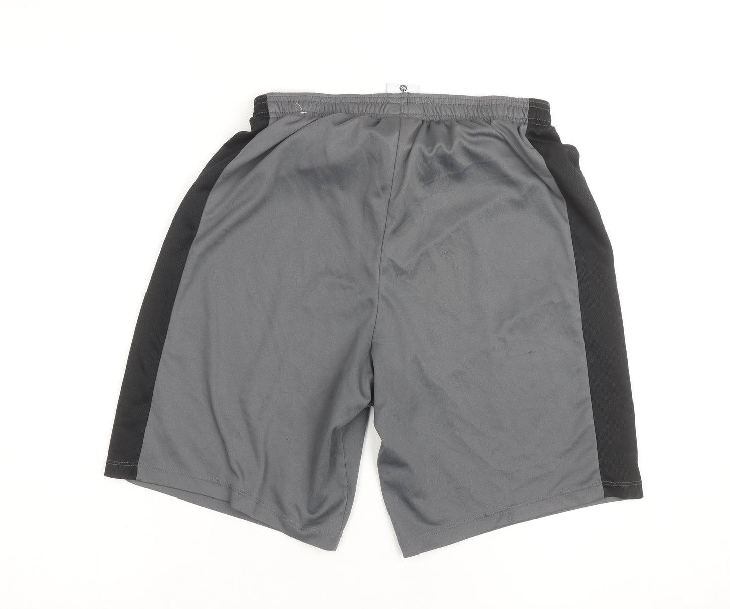 Nike Boys Grey Dri-FIT XL Athletic Shorts with Elastic Waist
