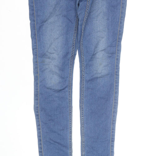 ONLY Women's Blue Skinny Denim Jeans XS Length 34 Slim Fit
