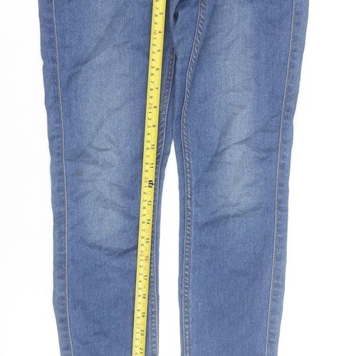 ONLY Women's Blue Skinny Denim Jeans XS Length 34 Slim Fit