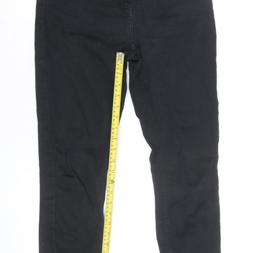 Next Women’s Black Skinny Mid Rise Jeans Size 10 Regular