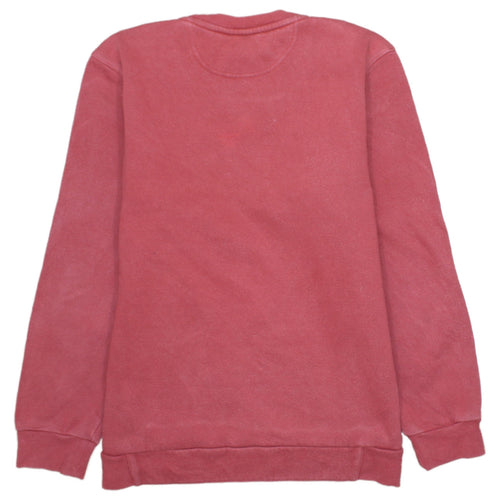Adidas Boys Red Crew Neck Logo Sweatshirt Size 14 Years Classic Style