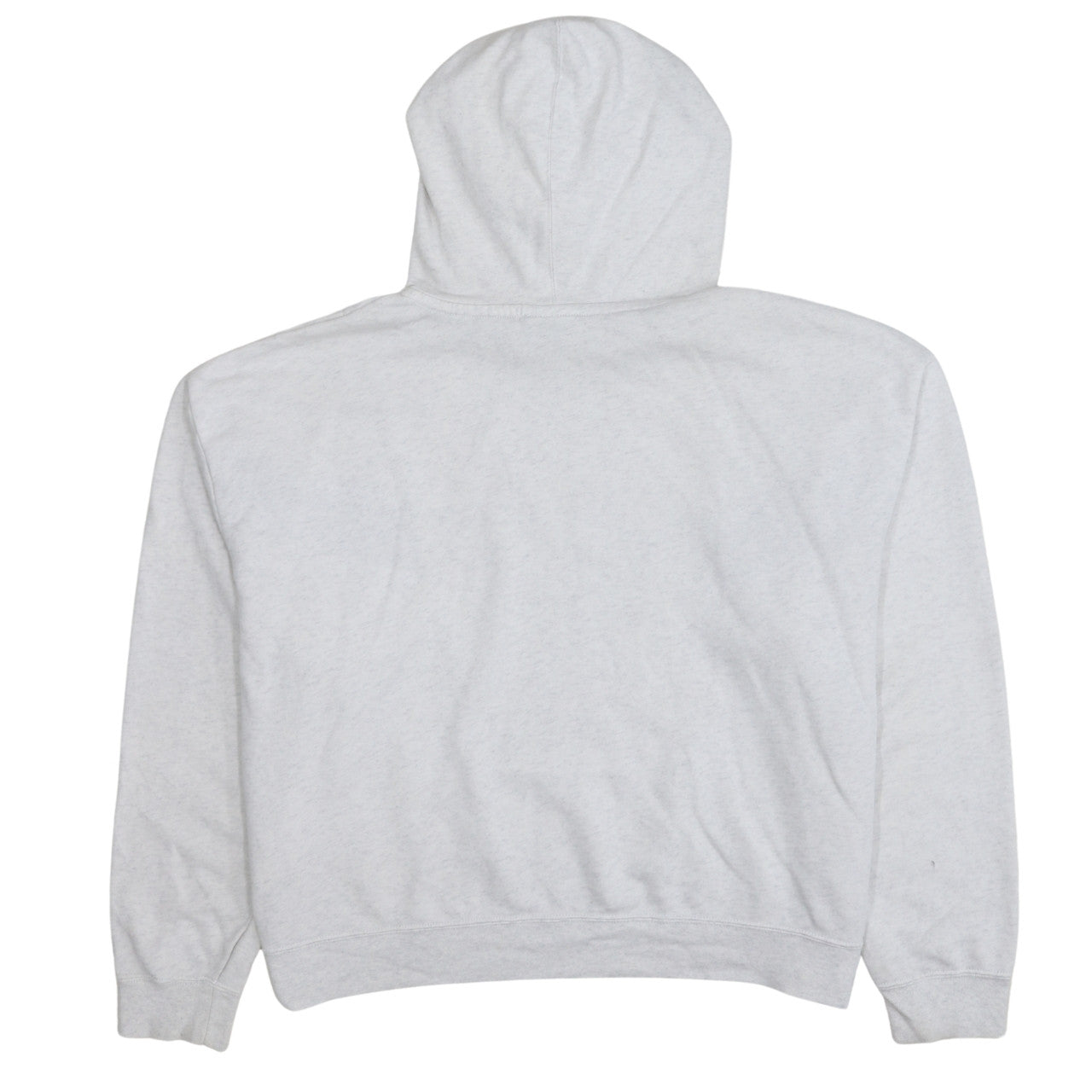 Nike Women's Grey Colourblock Pullover Hoodie XL - Casual Cotton Blend