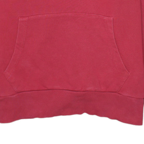 Levi's Men's Red Pullover Hoodie M Logo Graphic Fleece Sweatshirt