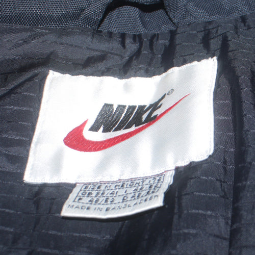 Nike Men's Blue Hooded Waterproof Parka Coat Size M Regular