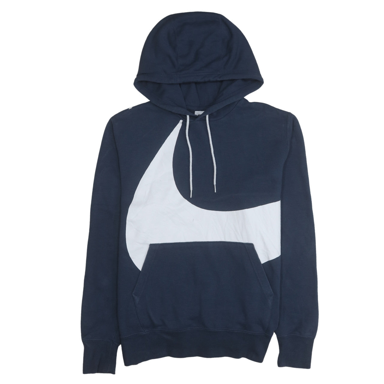 Nike Men's Blue Pullover Hoodie L Graphic Logo Sportswear