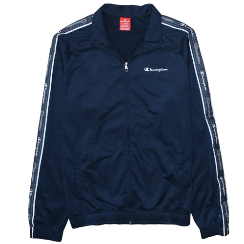 Champion Men's Blue XL Full Zip Track Jacket Sportswear