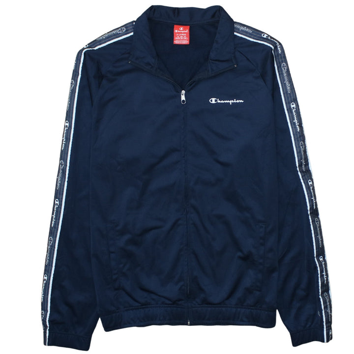 Champion Men's Blue XL Full Zip Track Jacket Sportswear