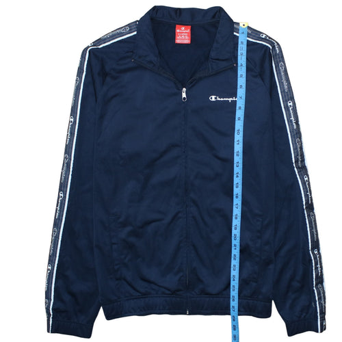 Champion Men's Blue XL Full Zip Track Jacket Sportswear