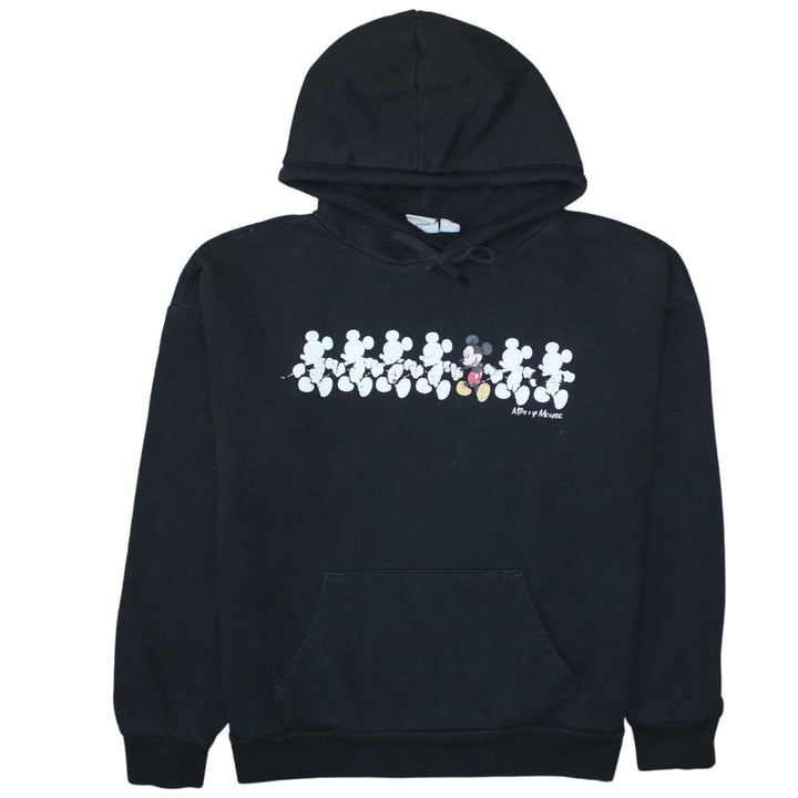 Disney Women's Black Mickey Mouse Pullover Hoodie Size M