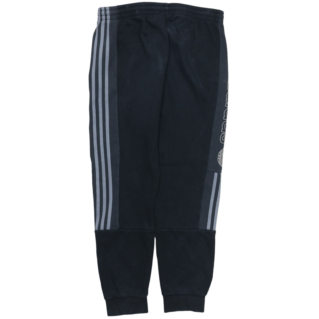adidas Men's Black Jogger Trousers L Regular Fit Fleece Activewear