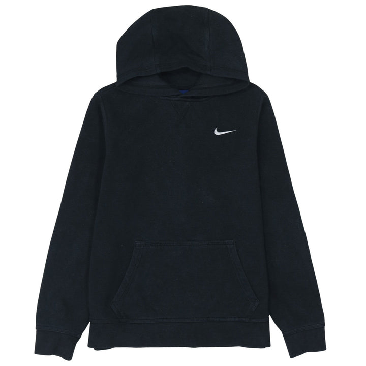 Nike Boys Black Pullover Fleece Hoodie XL 13-15 Years Hooded Sweatshirt