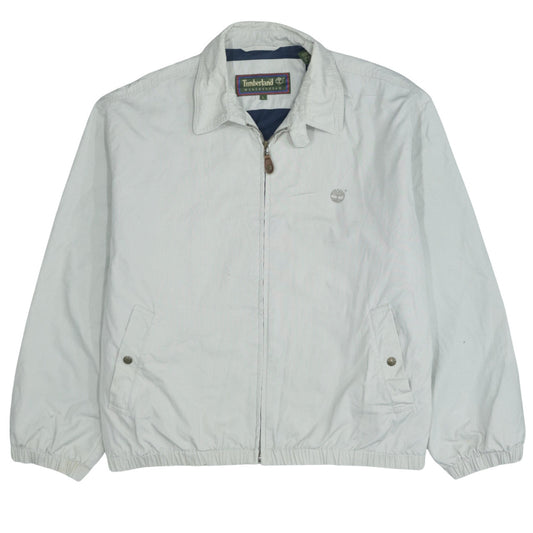 Timberland Men’s Beige Cotton Weathergear Jacket L Classic Outdoor