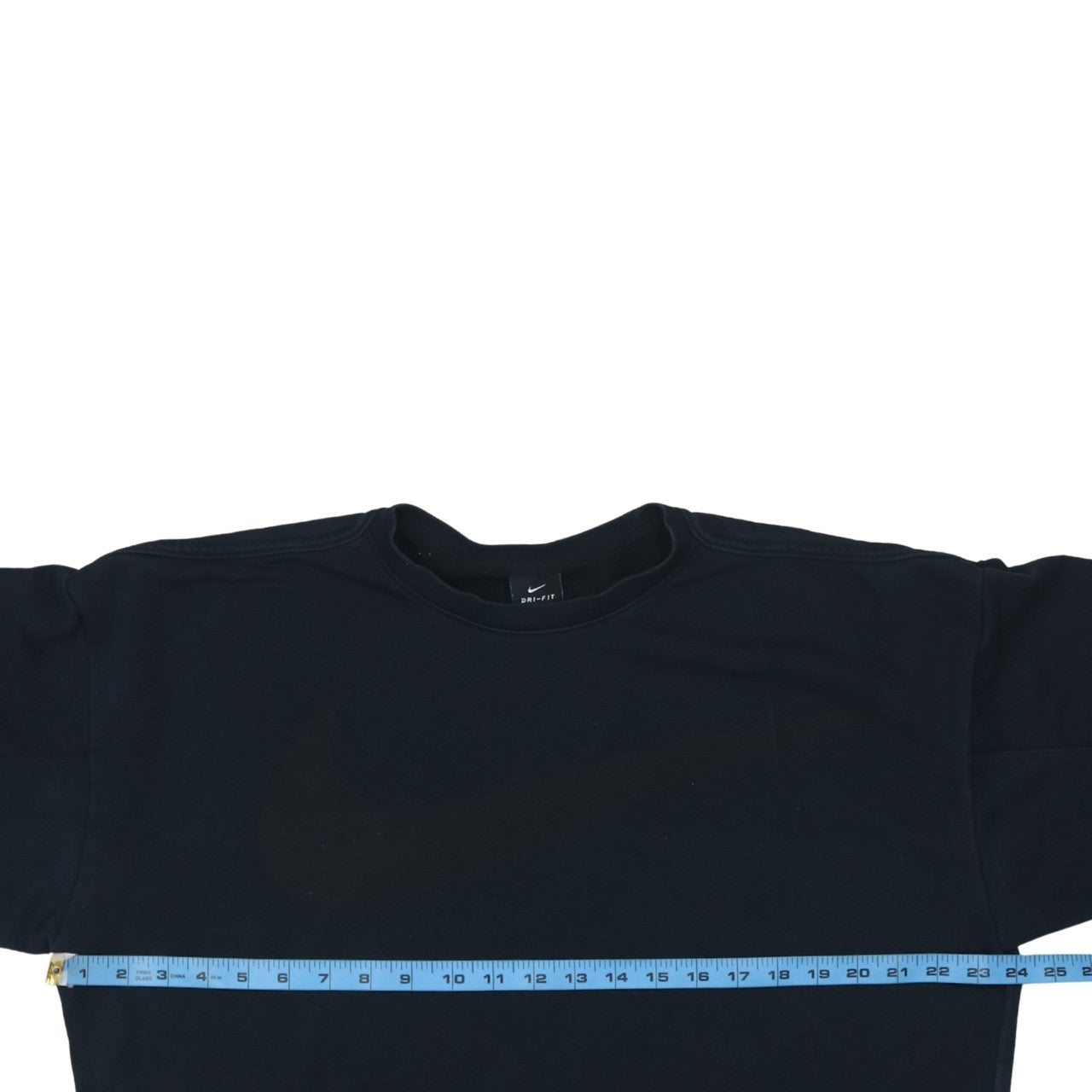 Nike Women Black Medium Dri-FIT Crew Neck Pullover Sweatshirt