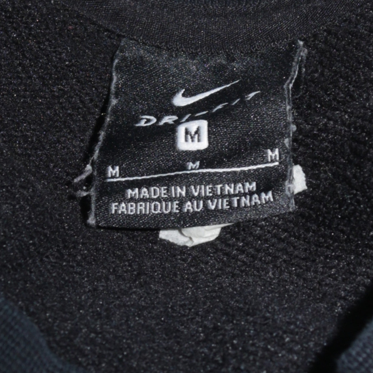 Nike Women Black Medium Dri-FIT Crew Neck Pullover Sweatshirt
