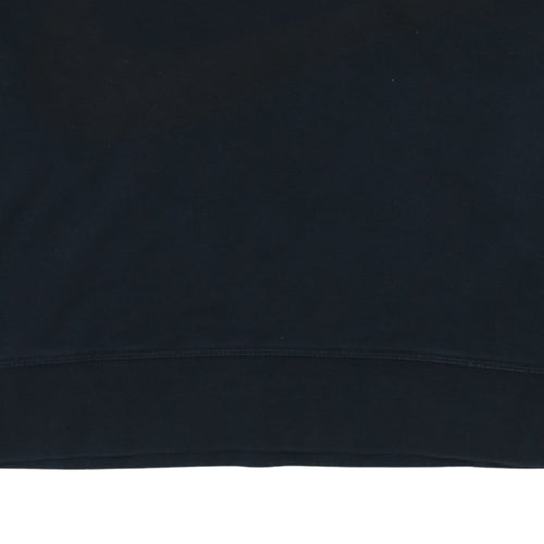 Nike Women Black Medium Dri-FIT Crew Neck Pullover Sweatshirt