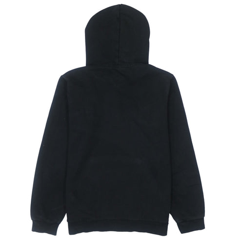 Puma Boys Black Pullover Hoodie 13-14 Years Classic Logo Fleece Sweatshirt