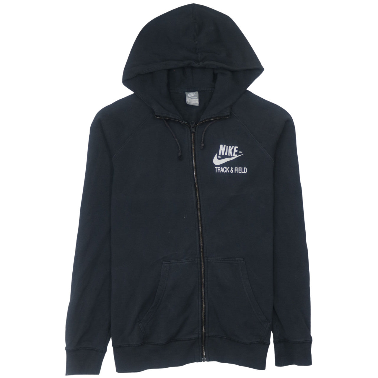 Nike Men Black Full Zip Track & Field Hoodie XL