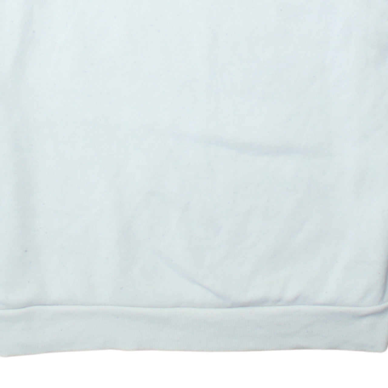 Disney Mickey Mouse White Sweatshirt Women UK 12-14 Pullover Cotton Blend