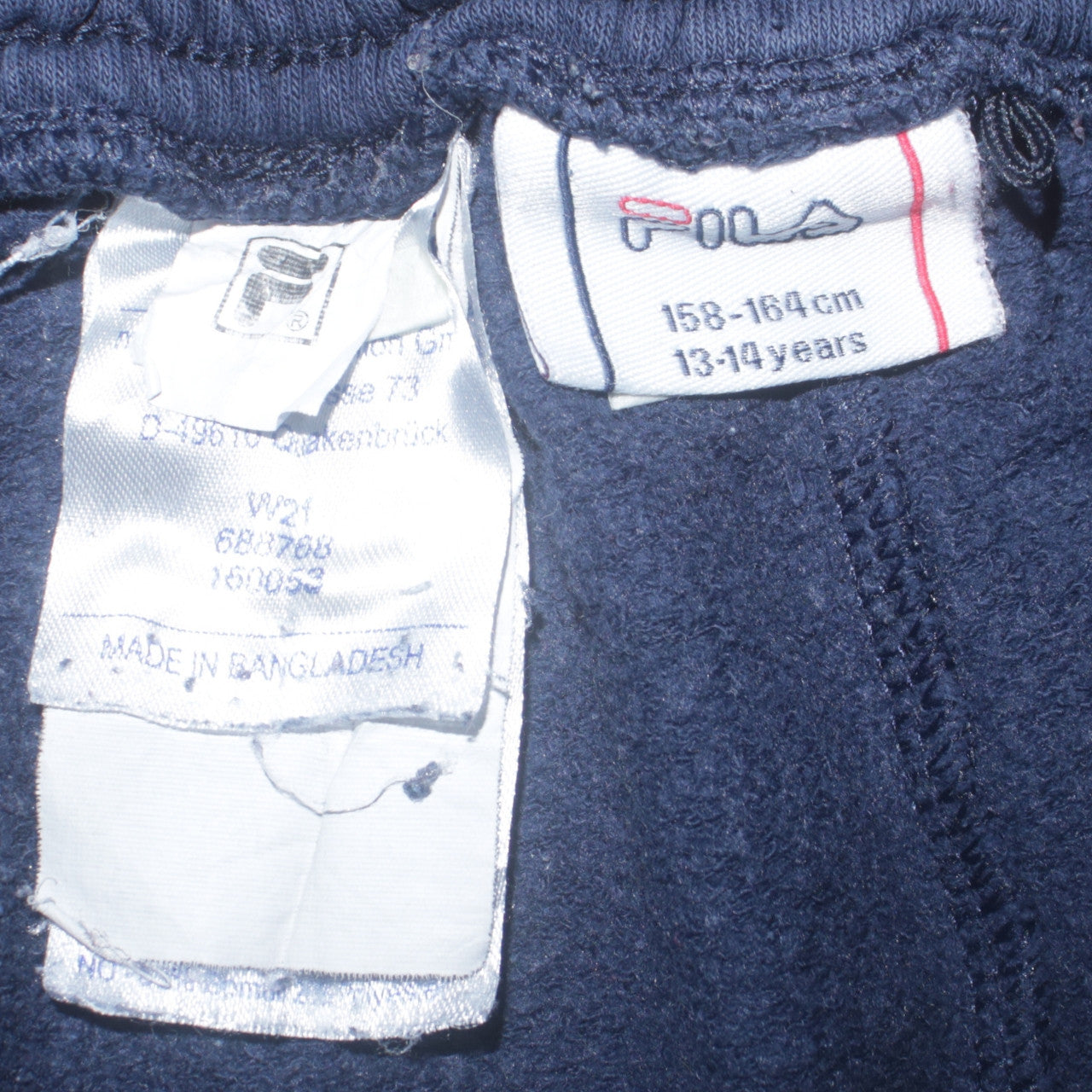 Fila Boys Blue Jogger Activewear Trousers 13-14 Years Regular Fit