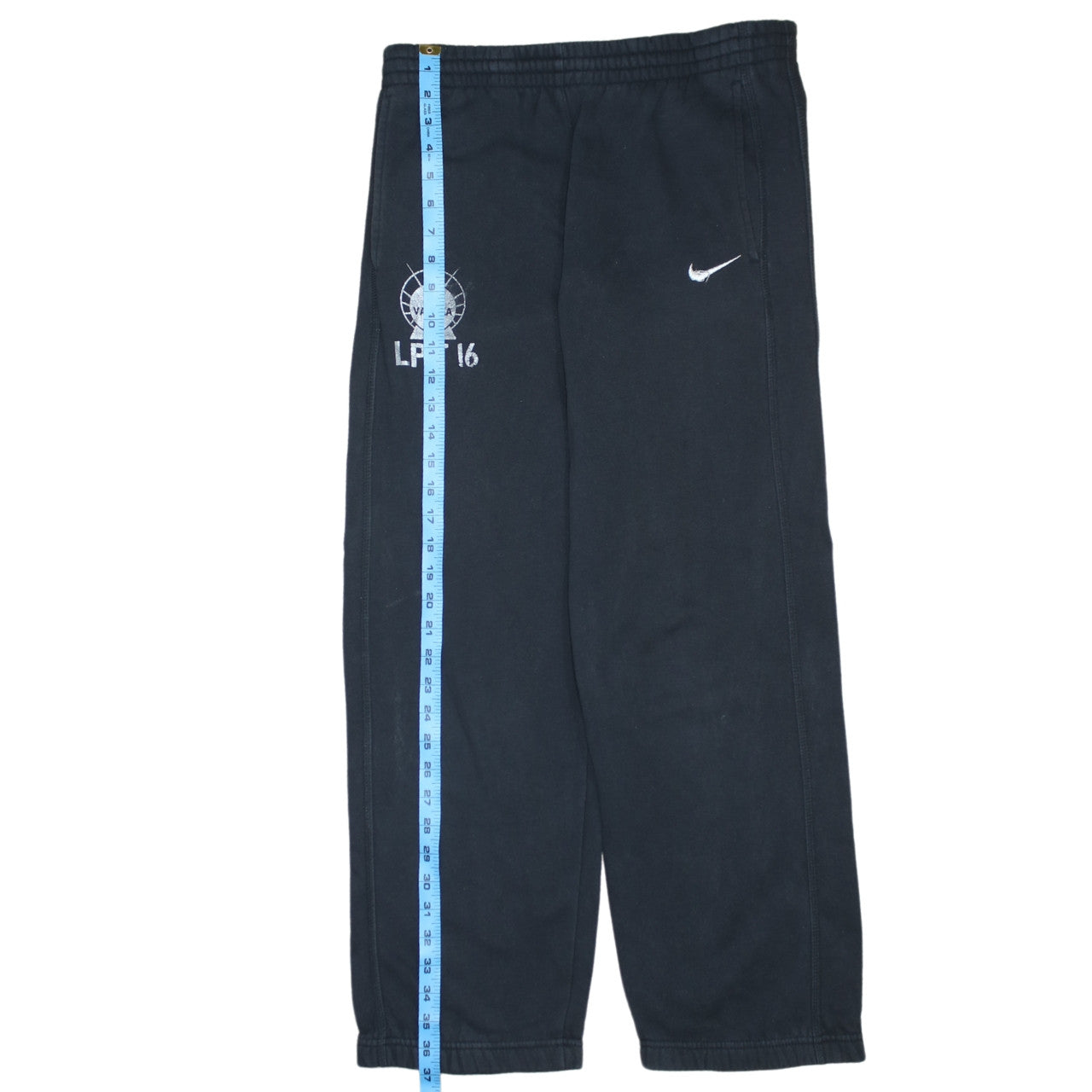 Nike Boys Black Sweatpants Trousers 12-13 Years L Fleece Activewear