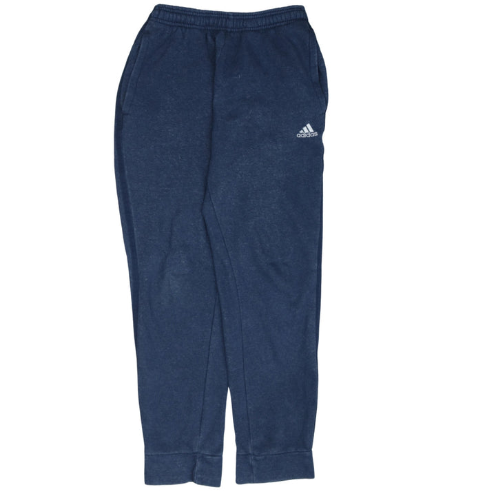 adidas Men's Blue Jogger Sweatpants M Regular Fit Fleece Activewear
