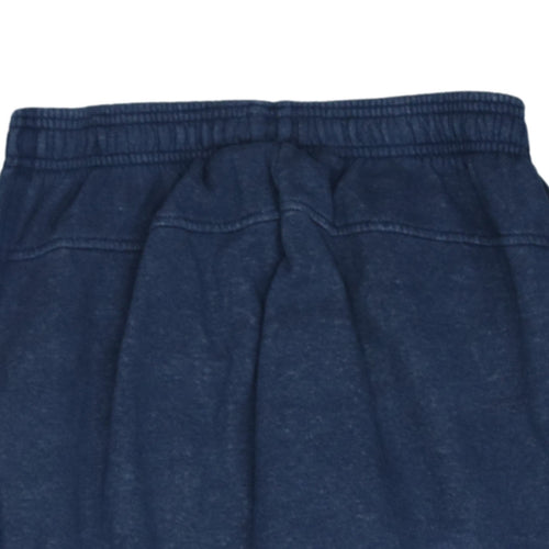 adidas Men's Blue Jogger Sweatpants M Regular Fit Fleece Activewear