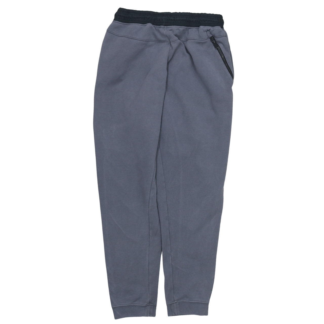 Nike Men Blue Jogger Sweatpants M Regular Fit Fleece Trousers