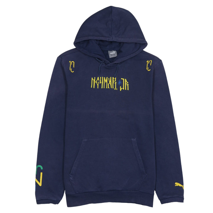 Puma Men’s Blue Neymar Jr Pullover Hoodie Size M Sportswear