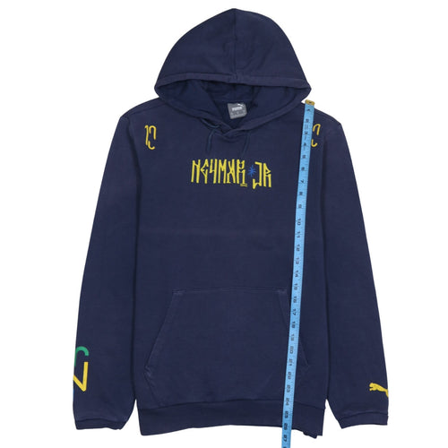 Puma Men’s Blue Neymar Jr Pullover Hoodie Size M Sportswear