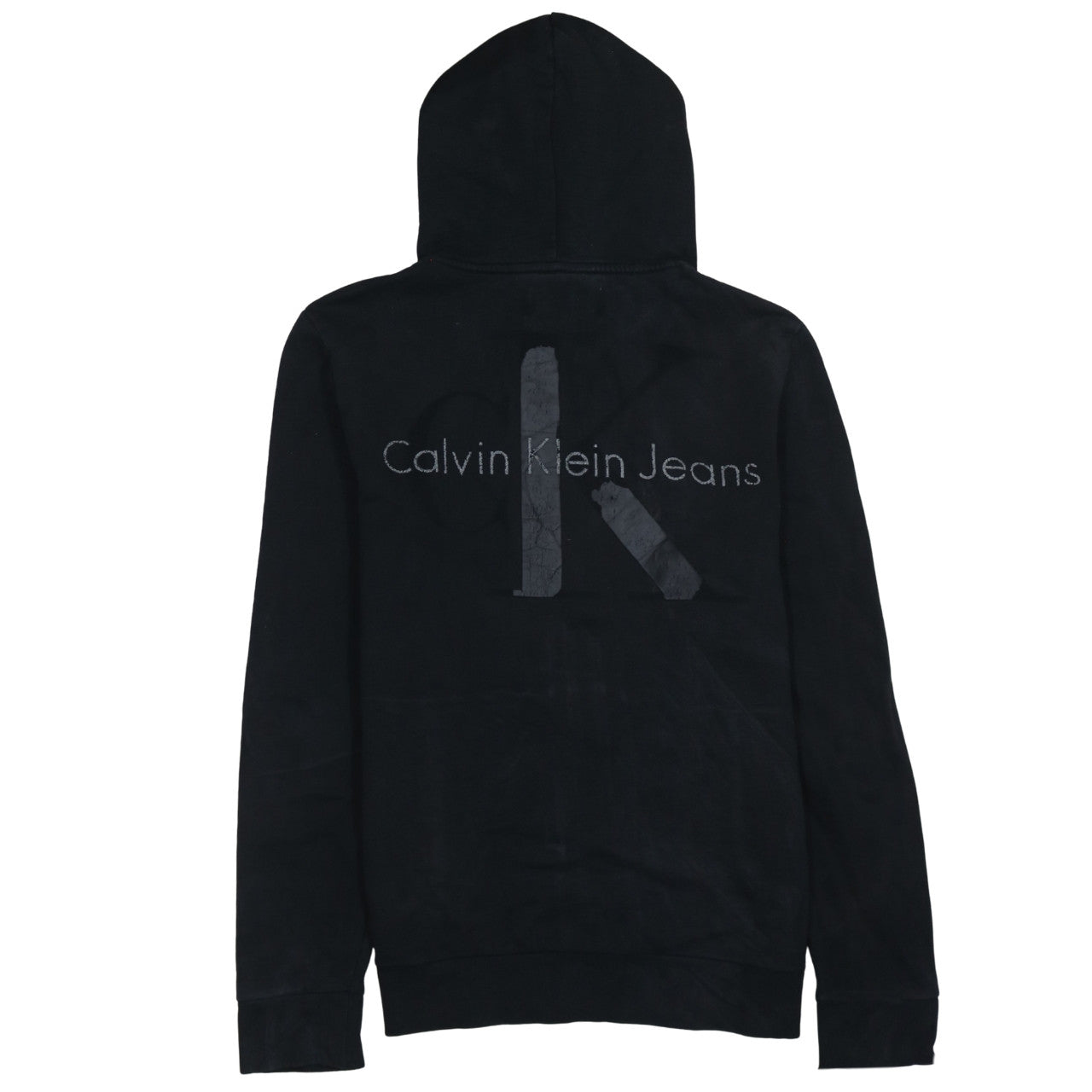 Calvin Klein Jeans Men's Black Full Zip Hoodie L