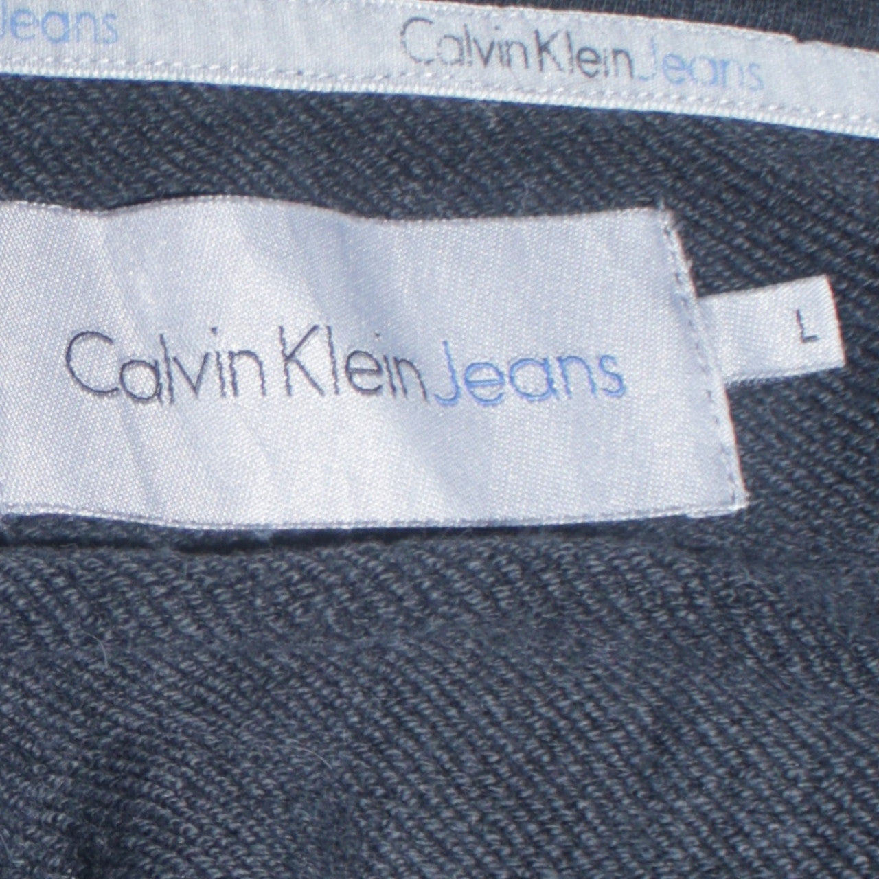 Calvin Klein Jeans Men's Black Full Zip Hoodie L
