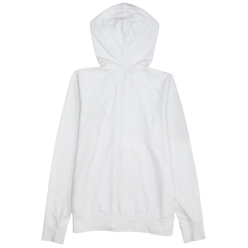 Ralph Lauren Womens White Full Zip Hoodie XL Cotton Casual