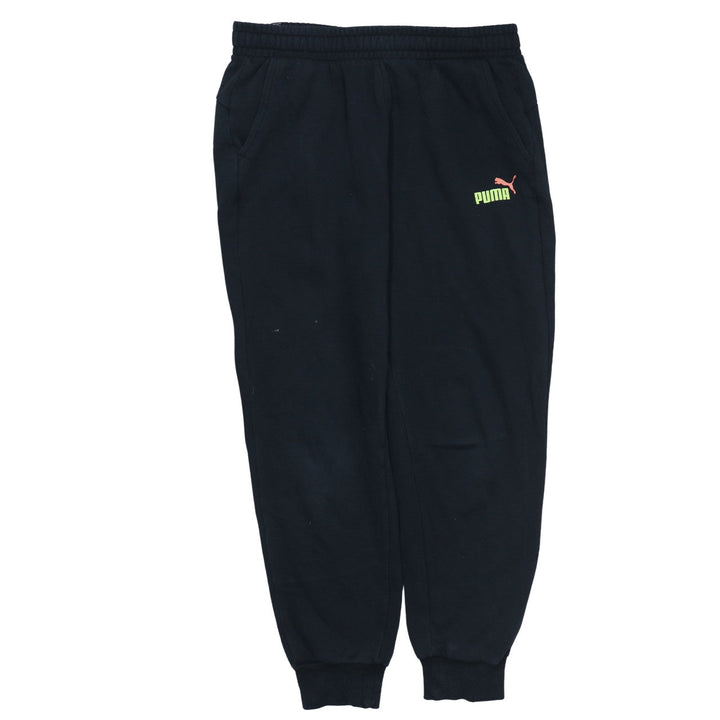 Puma Men's Black Jogger Trousers L Regular Fit Activewear