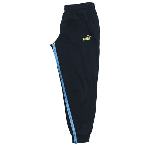 Puma Men's Black Jogger Trousers L Regular Fit Activewear