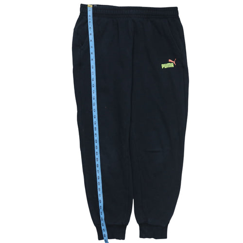 Puma Men's Black Jogger Trousers L Regular Fit Activewear