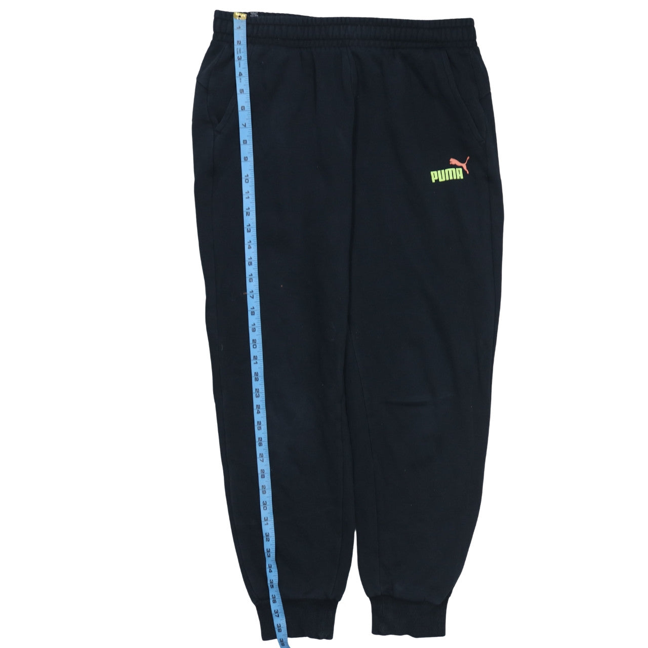 Puma Men's Black Jogger Trousers L Regular Fit Activewear
