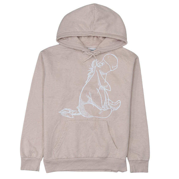 Disney Primark Women Beige Eeyore Pullover Hoodie XS Cotton