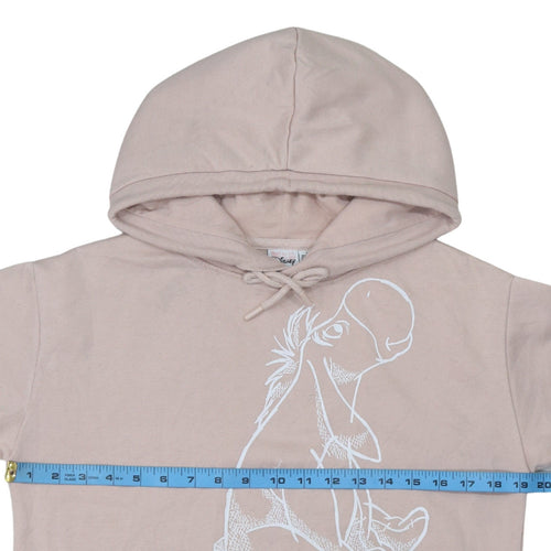 Disney Primark Women Beige Eeyore Pullover Hoodie XS Cotton