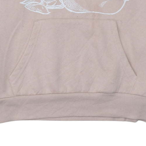 Disney Primark Women Beige Eeyore Pullover Hoodie XS Cotton