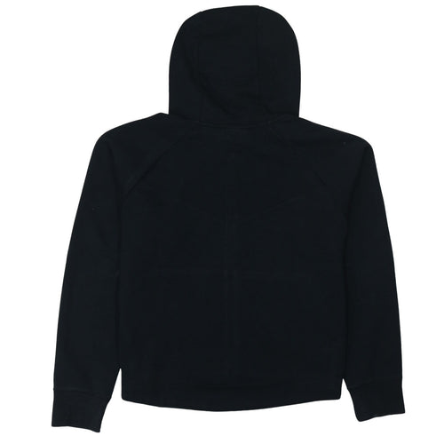 Nike Womens Black Full Zip Hoodie Small Cotton Blend Sportswear