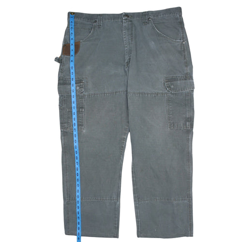Wrangler Men's Grey 40x32 Cargo Workwear Trousers