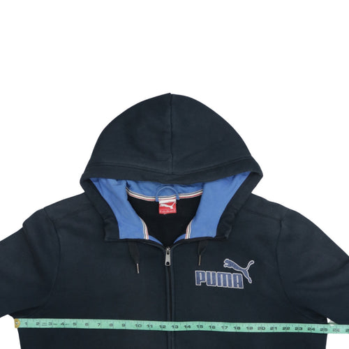Puma Men's Black XL Full Zip Sports Hoodie Sweatshirt