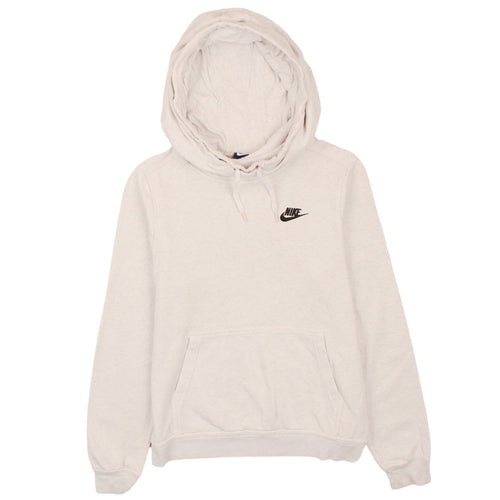 Nike Men's White Pullover Hoodie Small Fleece Sportswear