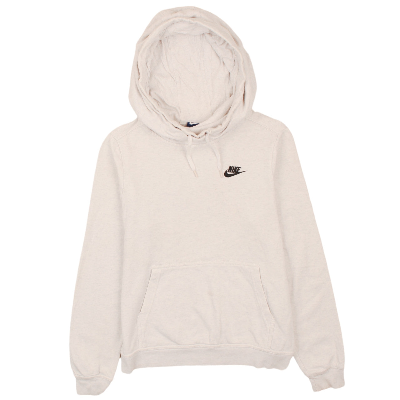Nike Men's White Pullover Hoodie Small Fleece Sportswear